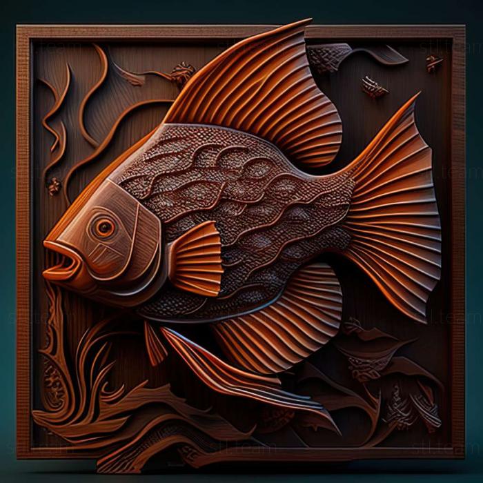 3D модель Liof аквариумные рыбки рыбки (STL)